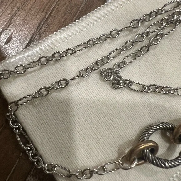 James Avery changeable Charm necklace 30” New - Picture 4 of 4
